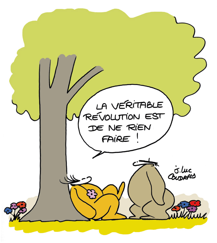 Il faut se dépêcher d’aller moins vite