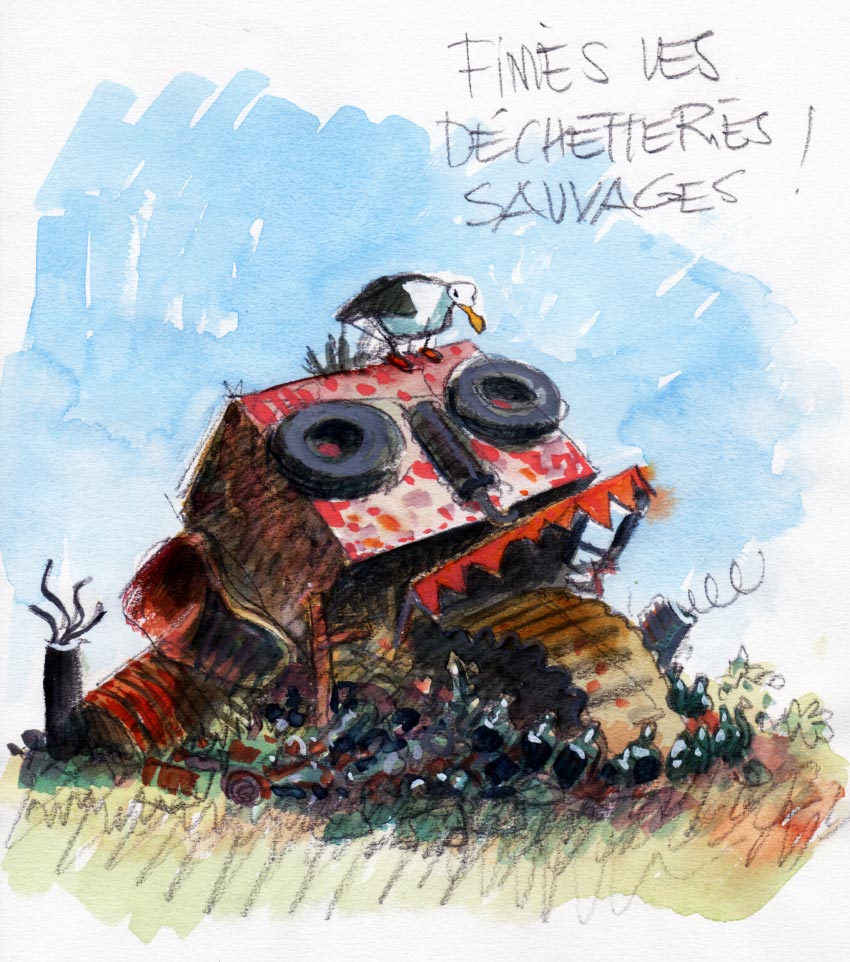 L’évolution des déchets